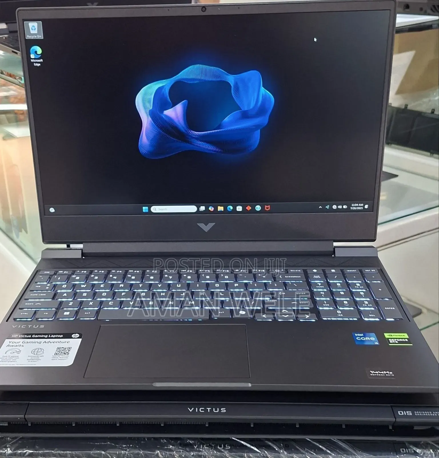New Laptop HP Victus 15 8GB Intel Core I5 SSD 512GB