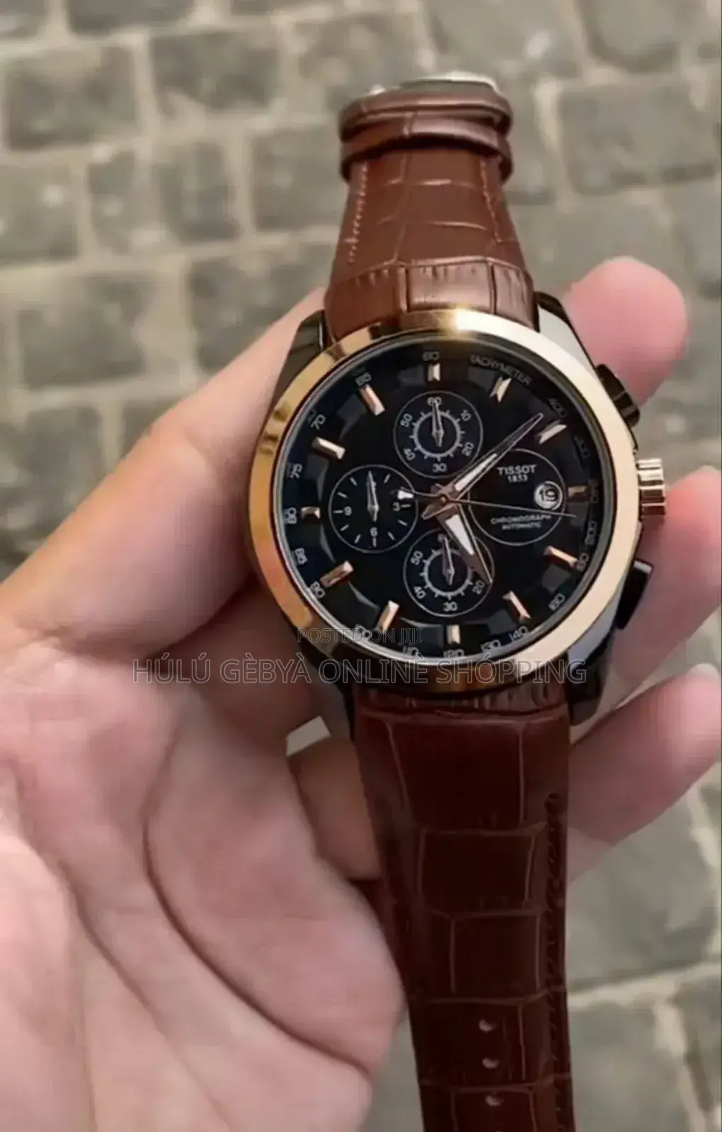 Tissot Leather Strap Watch