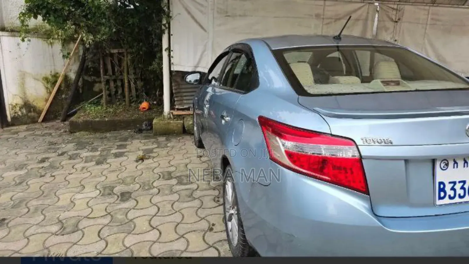 Toyota Yaris 2015 Blue