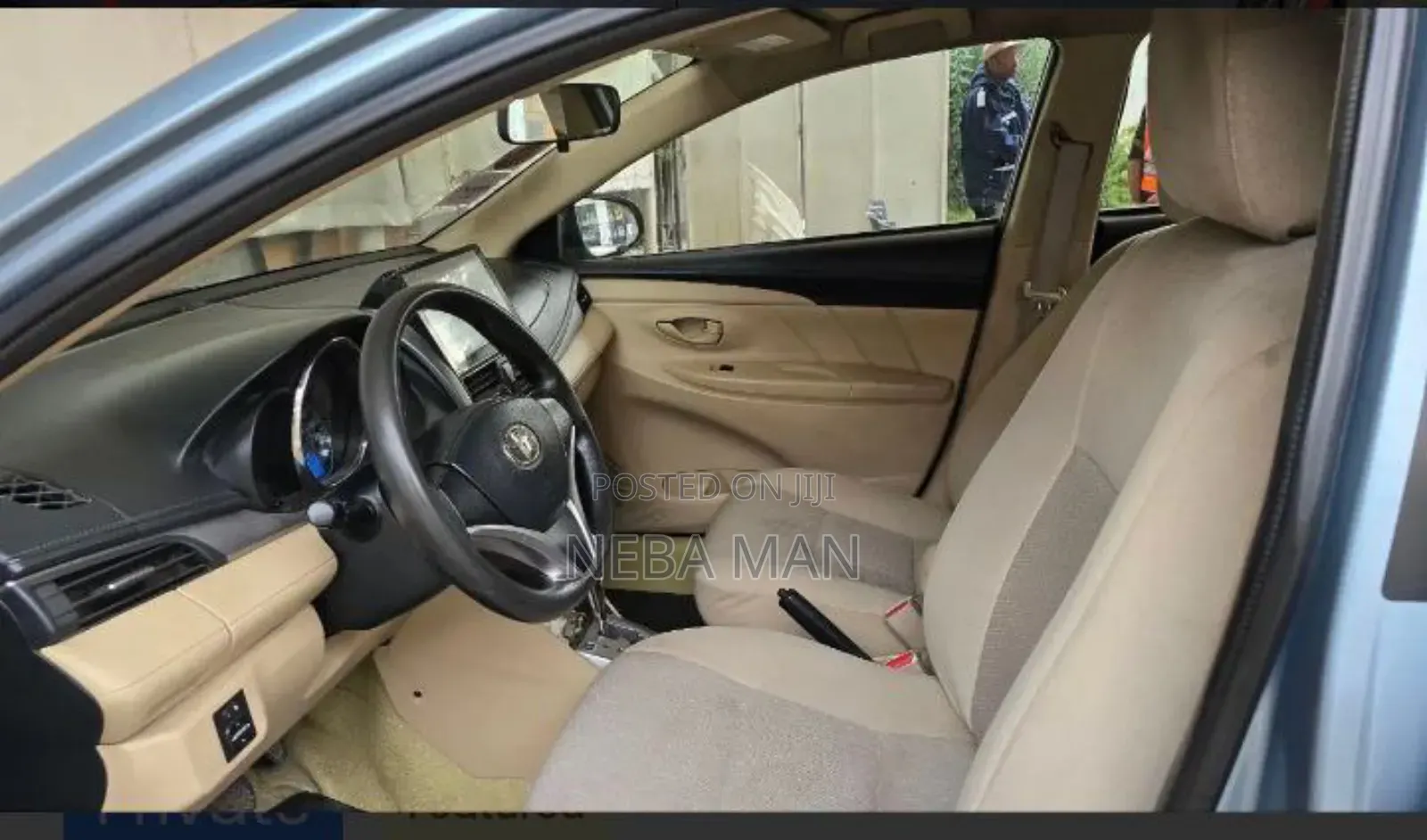 Toyota Yaris 2015 Blue