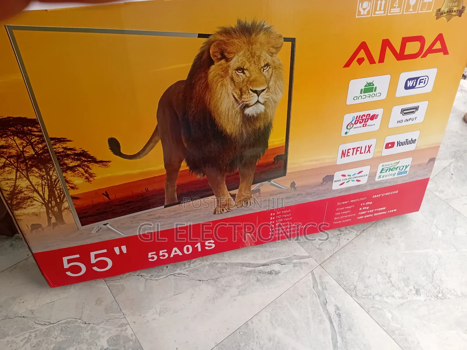 Anda Tv (55 Inch)