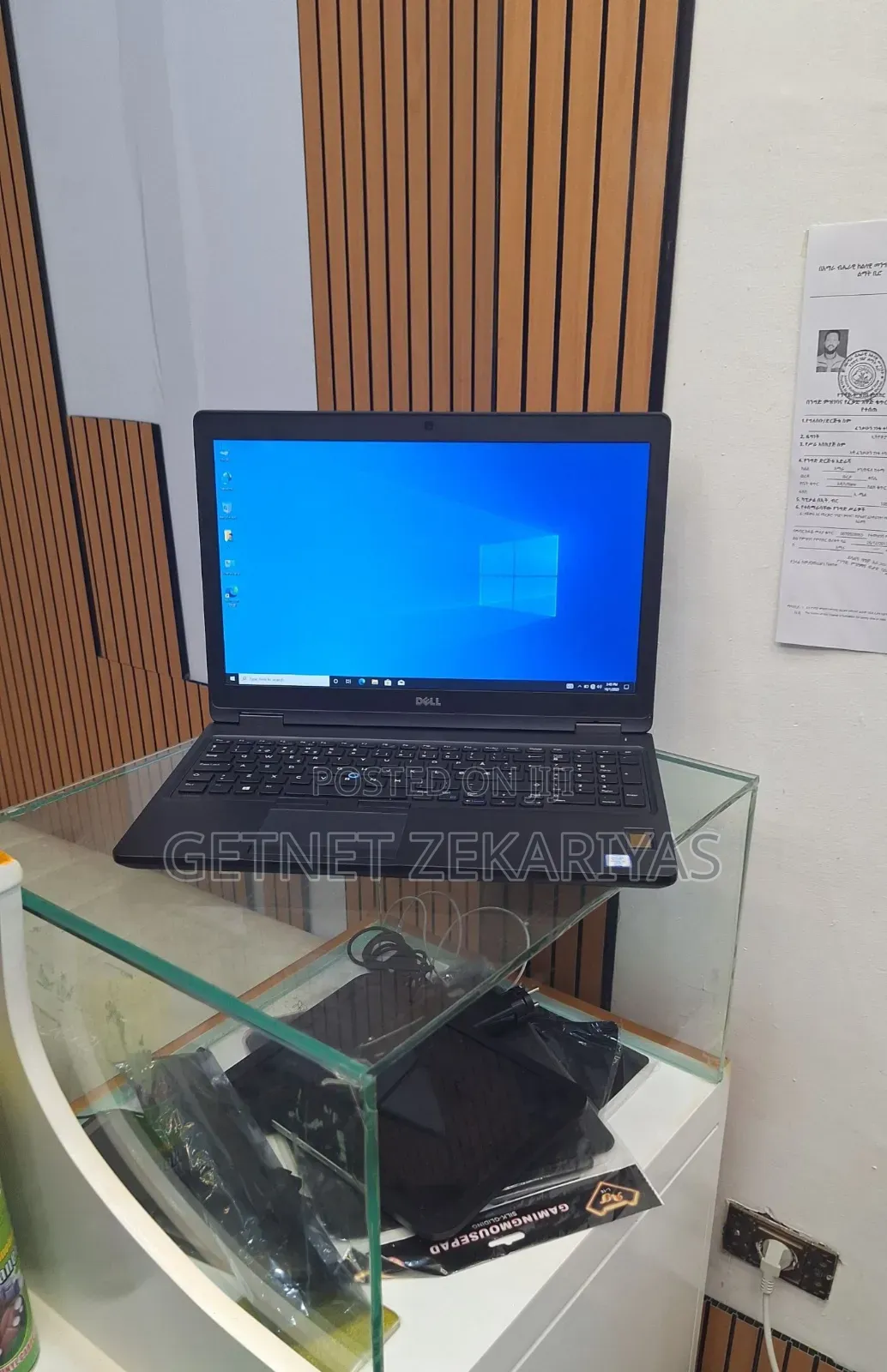 New Laptop Dell Latitude 5580 8GB Intel Core I5 SSD 256GB