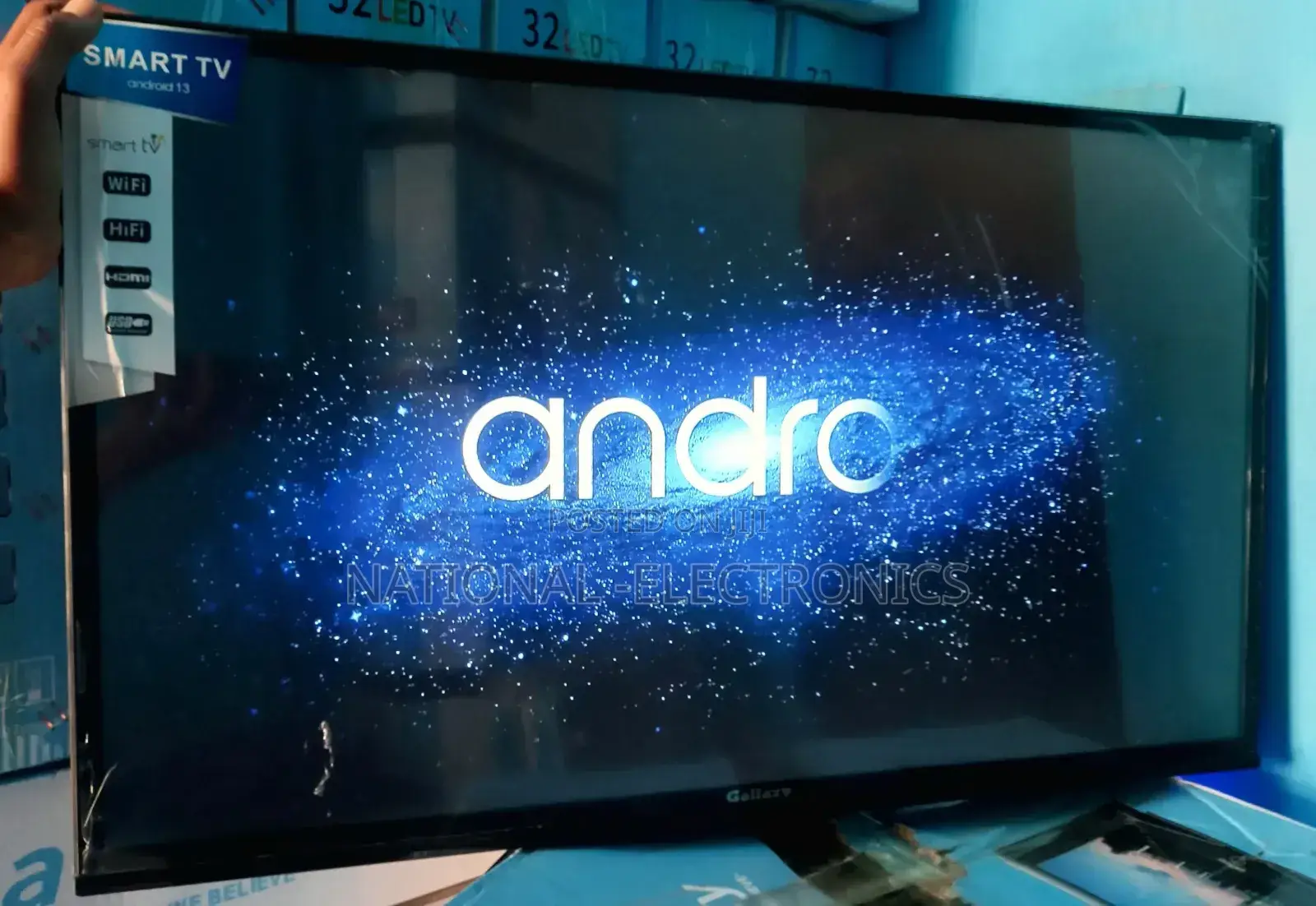 Gallaxy 32 Inch Tv Smart Android 13.0 New 2025 Products Tv