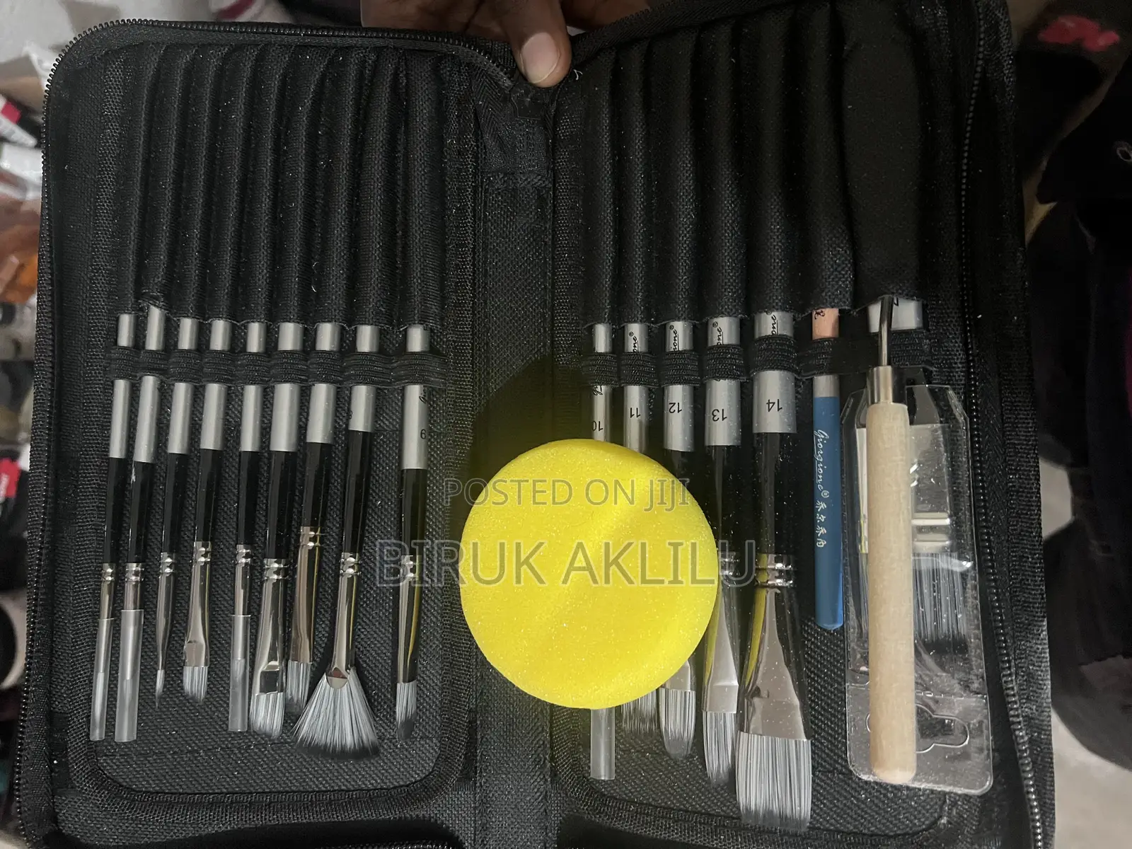 Giorgius 15 PCS Artist Paint Brush Set