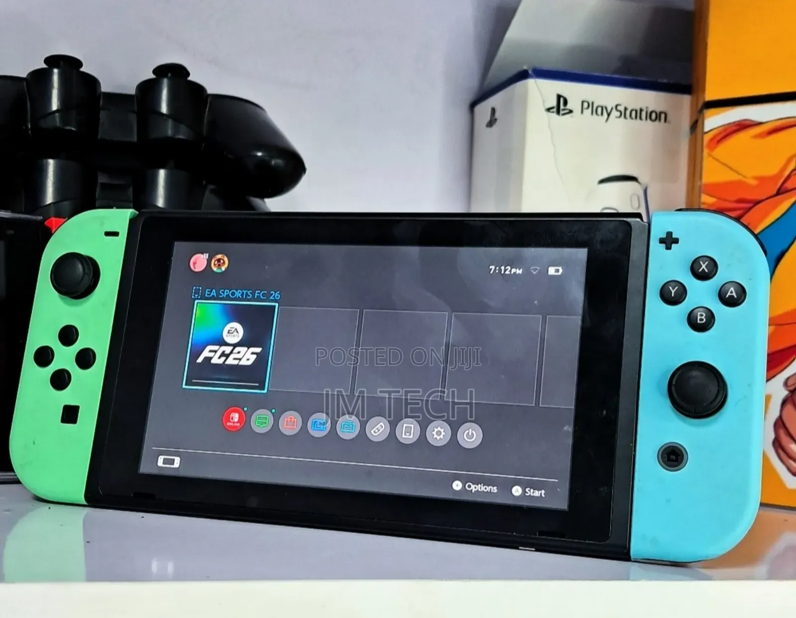 Nintendo Switch አዲሱ Fc 26 የተጫነበት