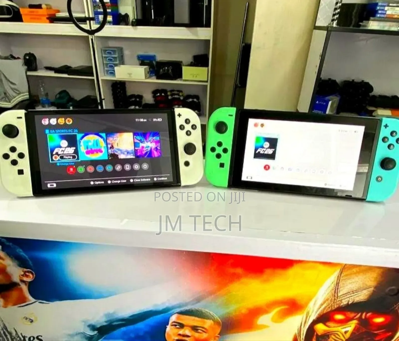 Nintendo Oled Screen With Fc 2026 Game Card