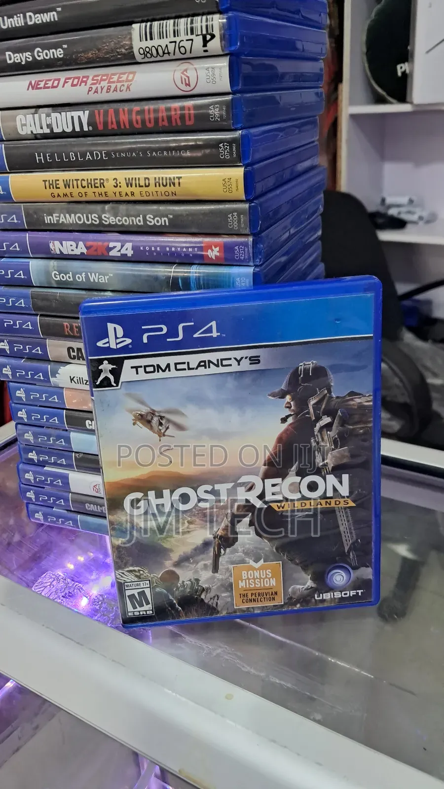 Ghost Recom Wild Land Ps4 Game Cd