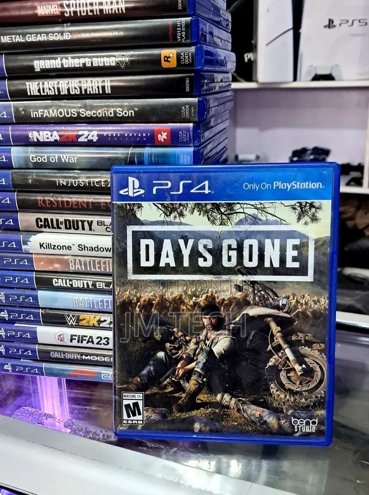 Days Gone Ps4 Game Cd