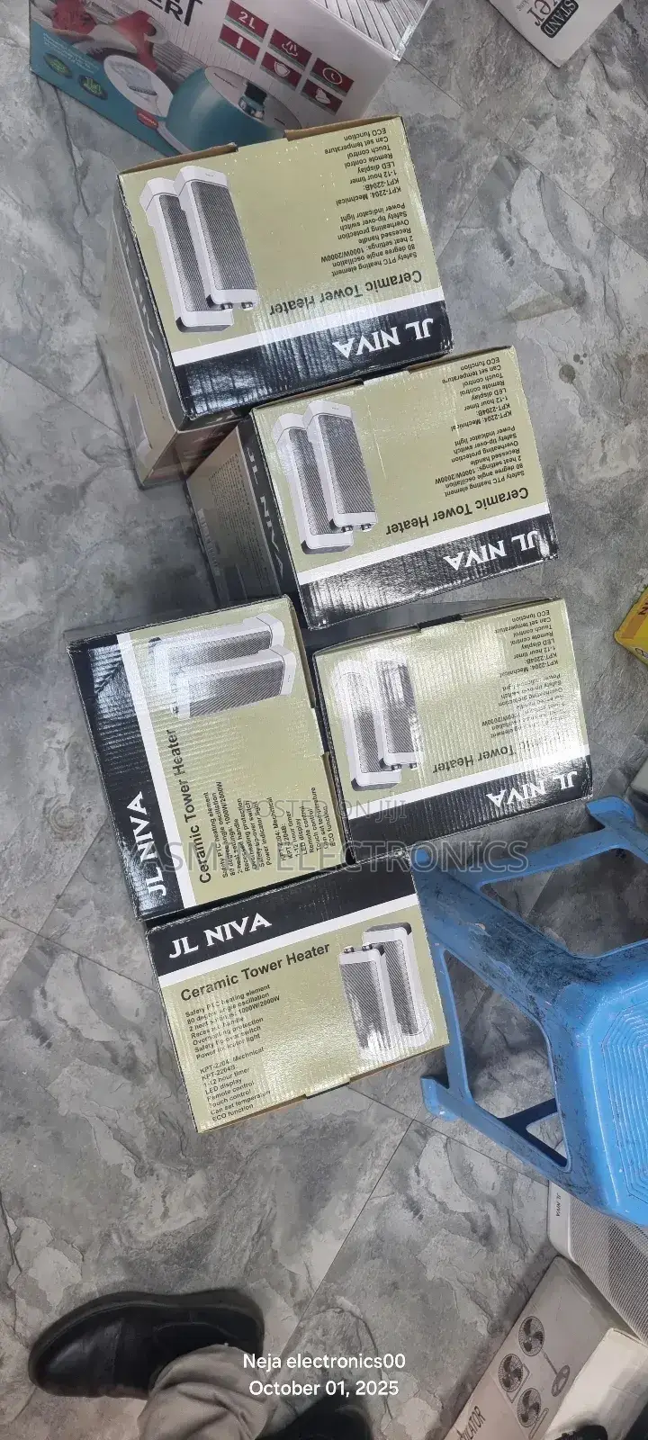 Jl Niva Fan Heaters 2000w Ceramic Tower Heaters Delivery