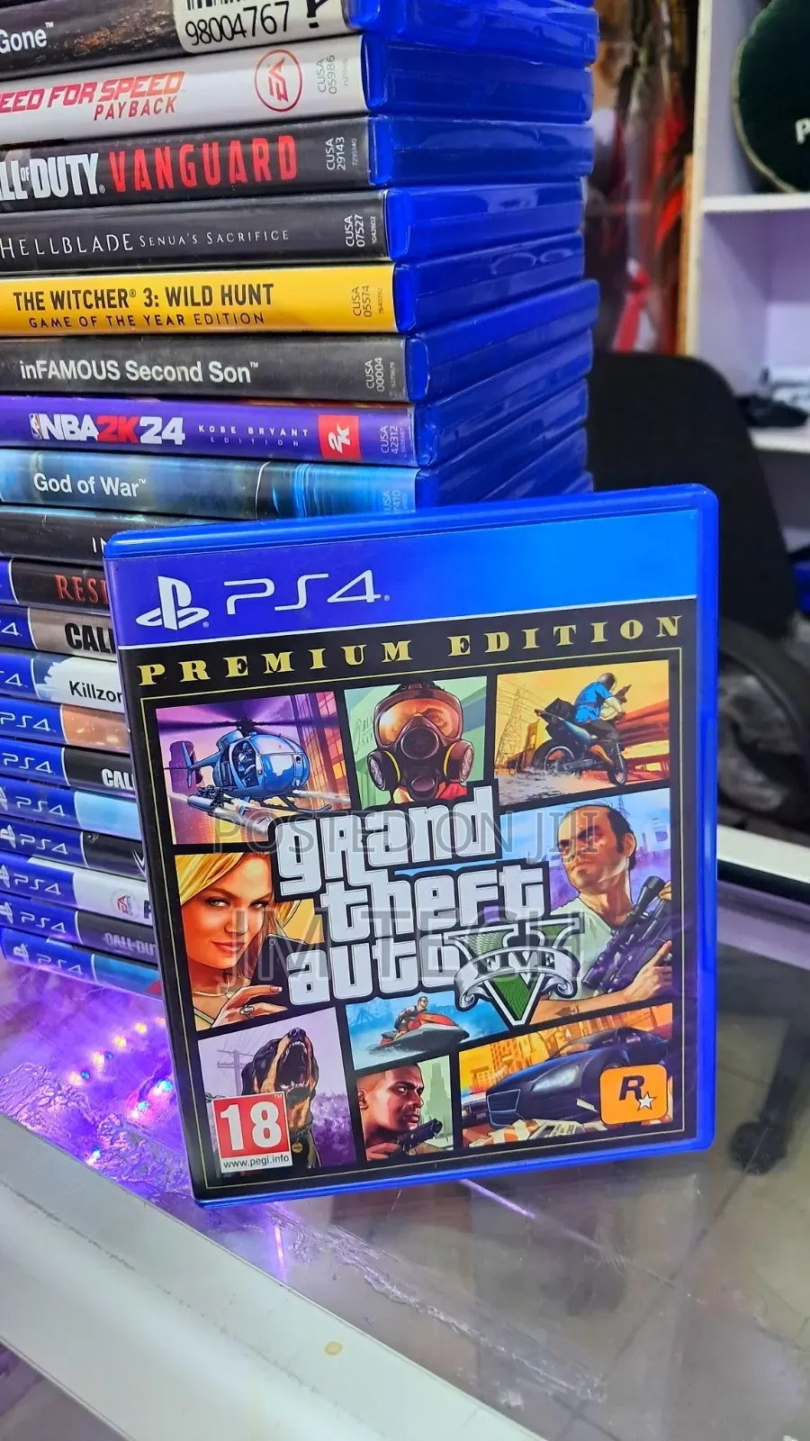 Grand Theft Auto v Ps4 Game Cd