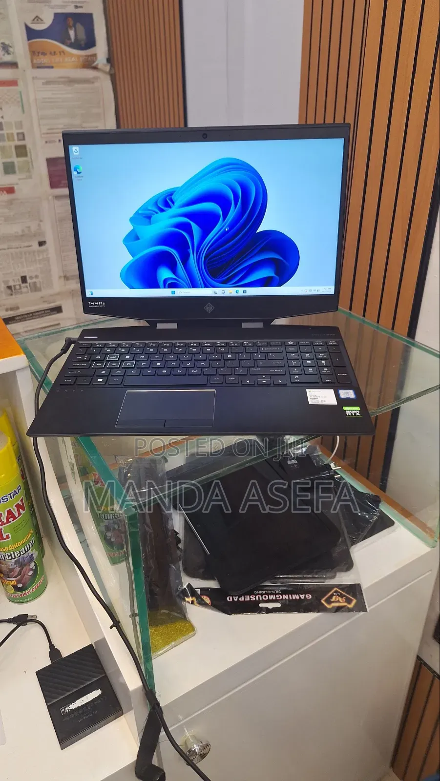 New Laptop HP Omen X 16GB Intel Core I7 SSD 512GB