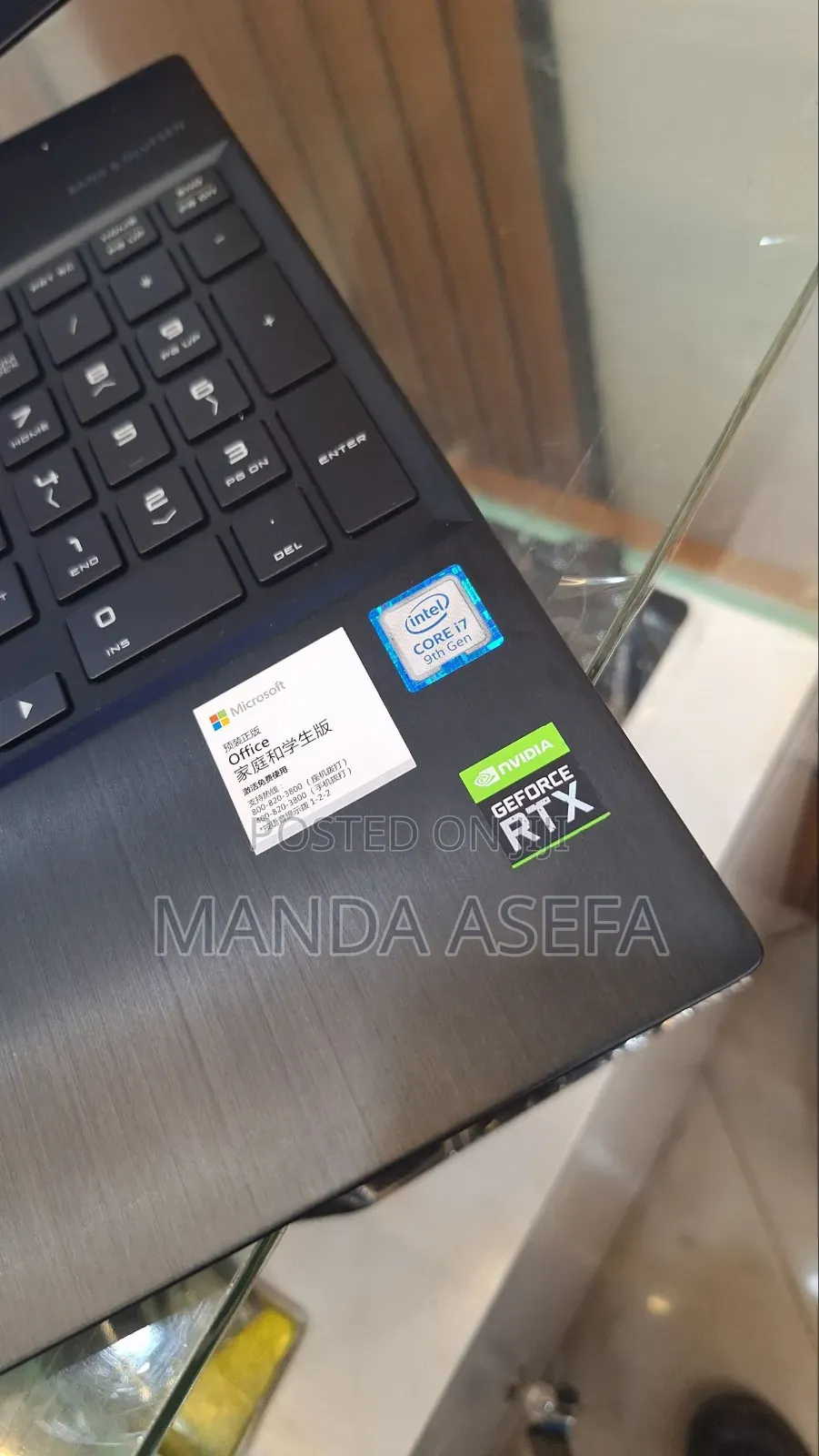 New Laptop HP Omen X 16GB Intel Core I7 SSD 512GB