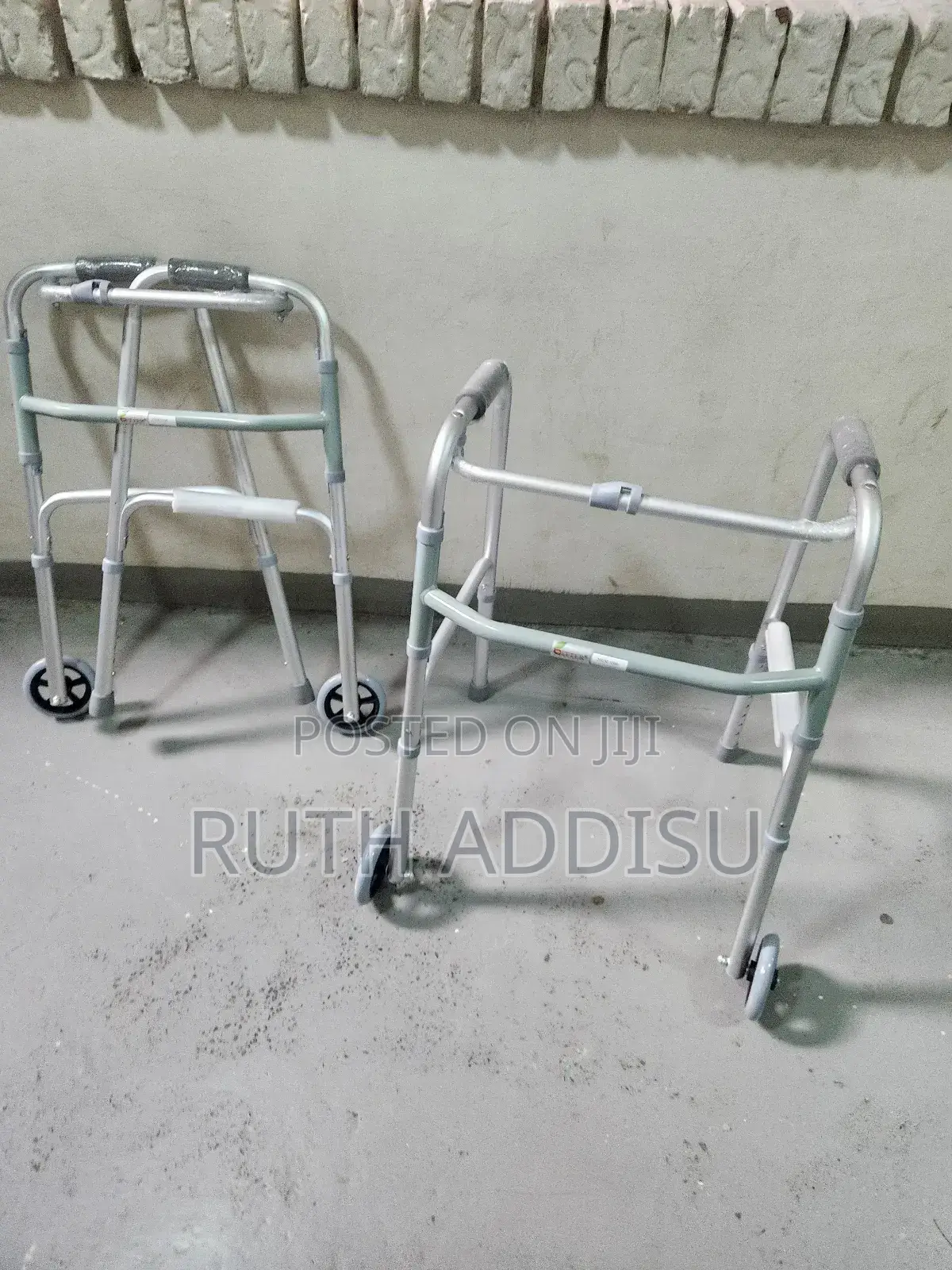 Foldable With Pin Movment Walker腱我medical Walking Aid脆皮walker Strong