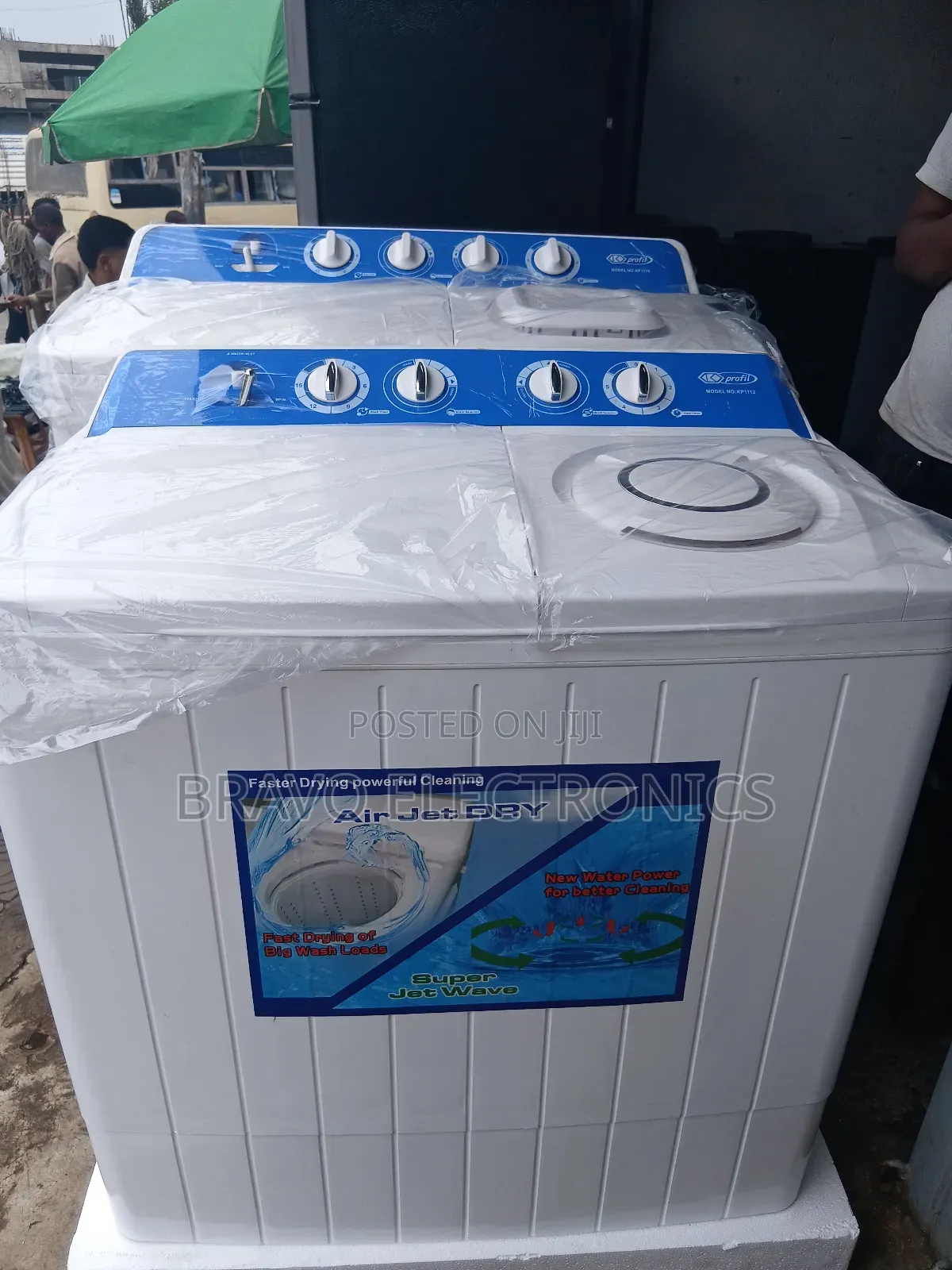  Profile 12kg Semi-Automatic Washing Machine – Big Capacity