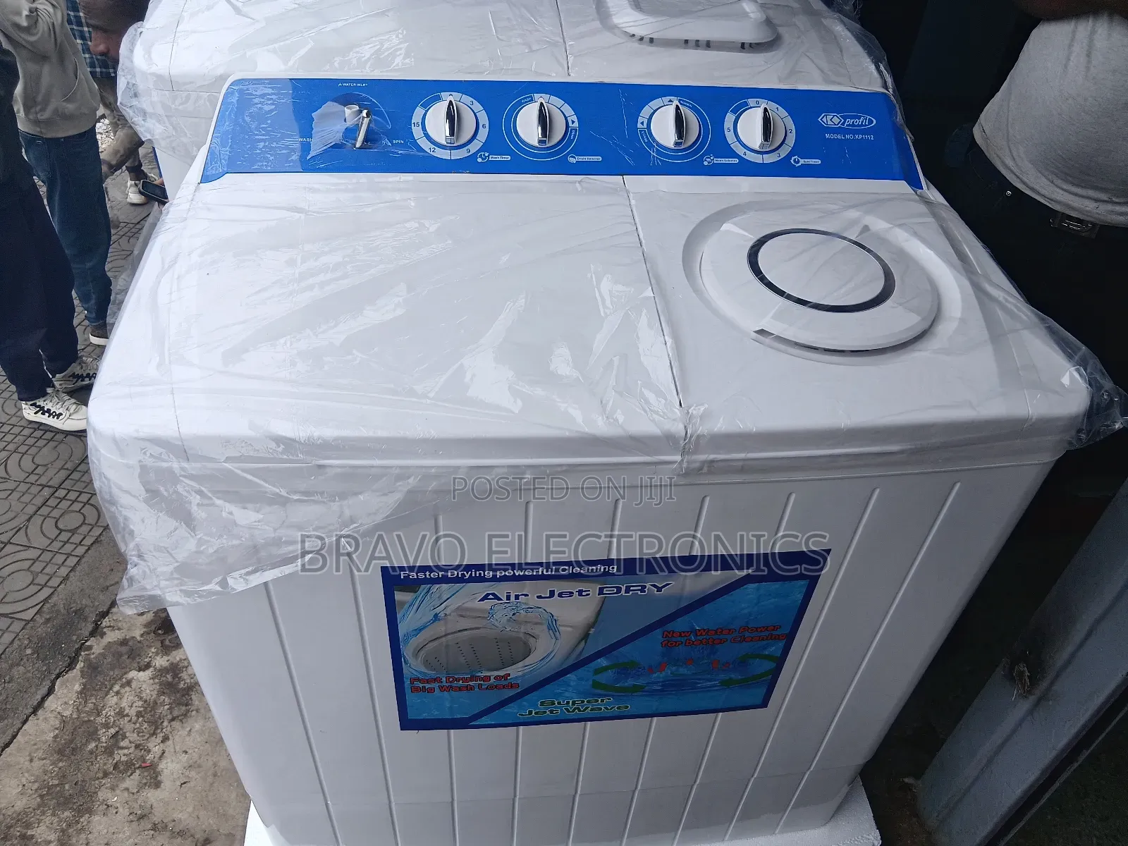  Profile 12kg Semi-Automatic Washing Machine – Big Capacity