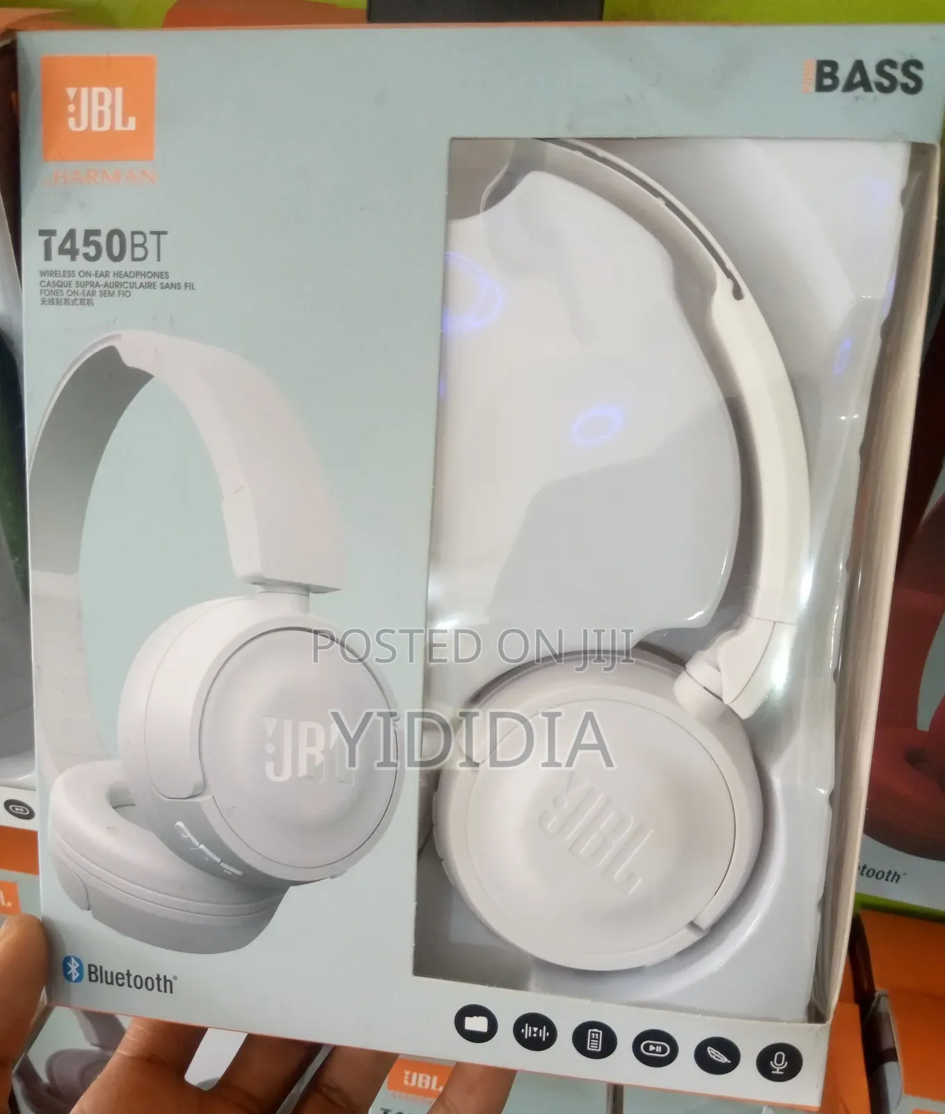 JBL T450bt Wireless on-Ear Headphone