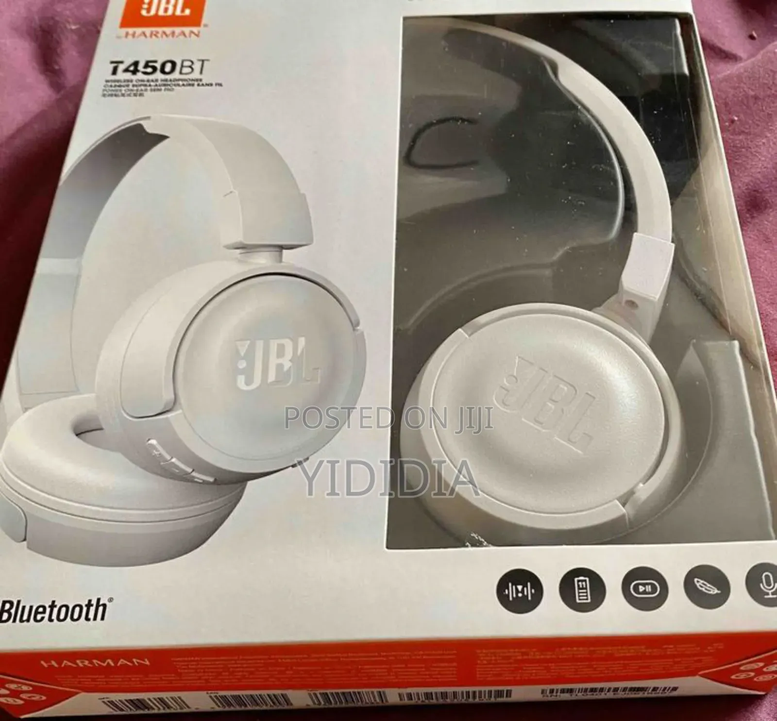 JBL T450bt Wireless on-Ear Headphone