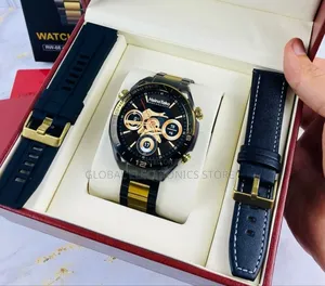 Original Germany Smart Watch With 3 Straps( Limited Edition )