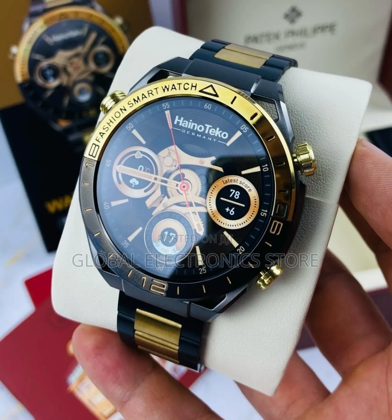 Original Germany Smart Watch With 3 Straps( Limited Edition )