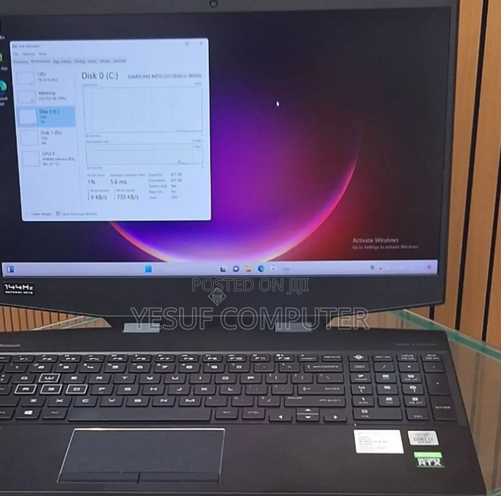 New Laptop HP Omen X 16GB Intel Core I7 SSD 1T