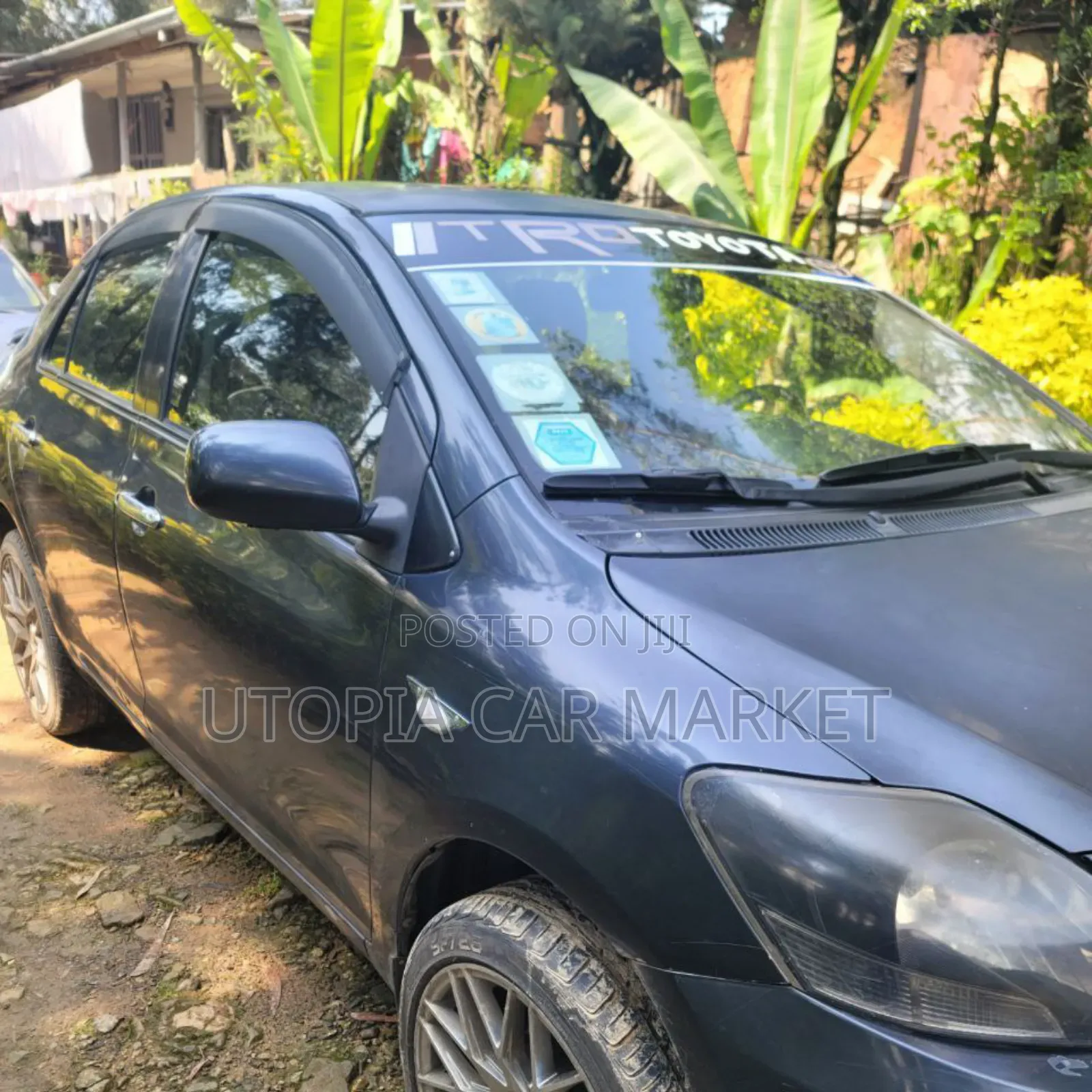 Toyota Yaris 2009 Matt Black