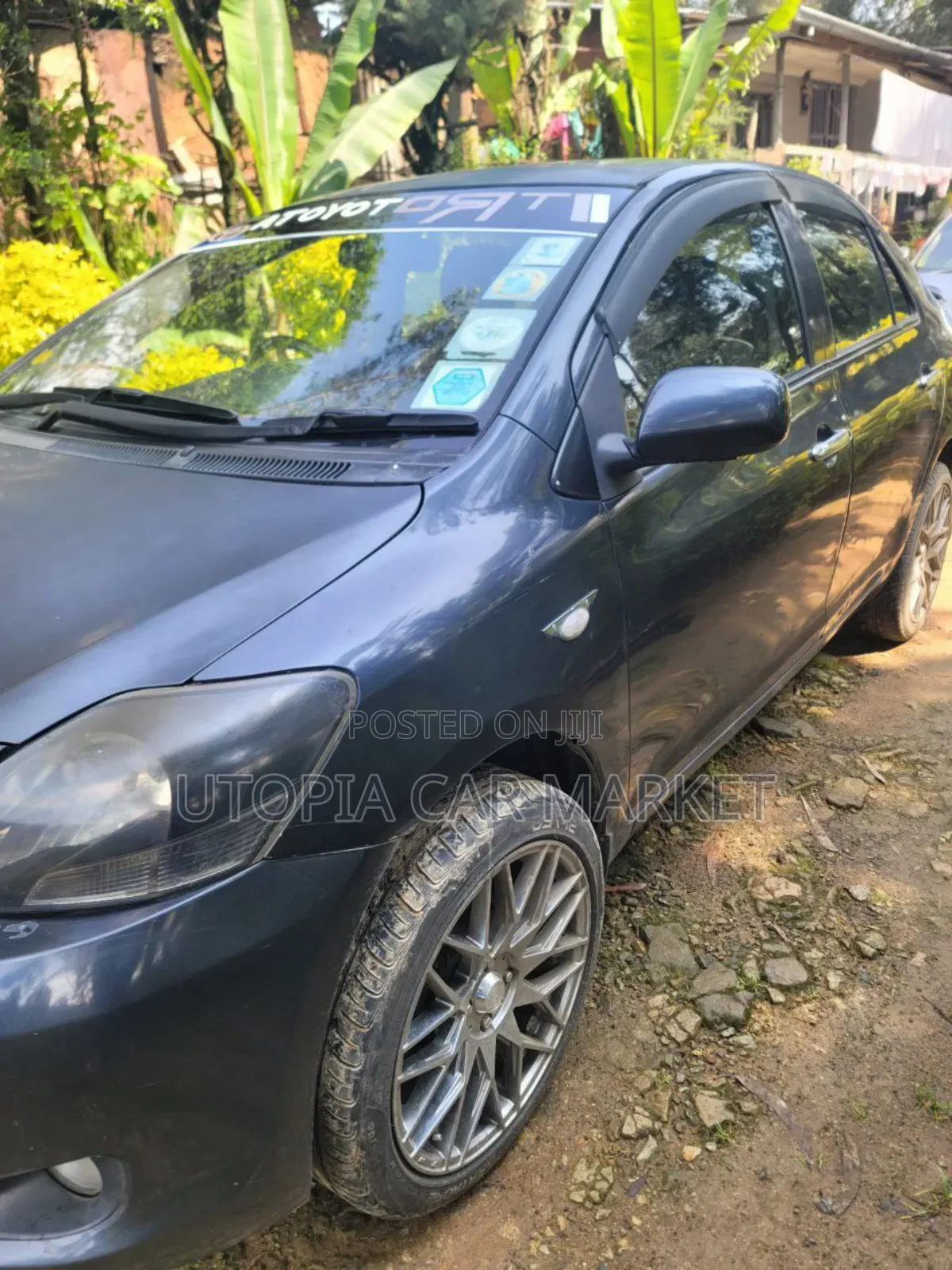 Toyota Yaris 2009 Matt Black