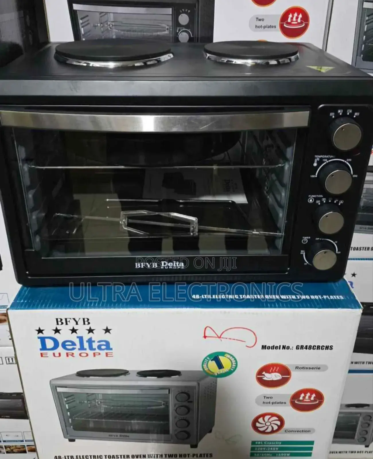 Delta Oven (ዴልታ ኦቭን) With Two Hot