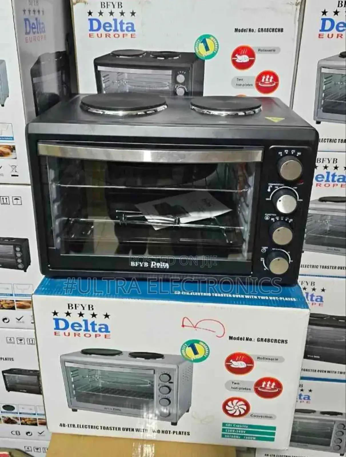 Delta Oven (ዴልታ ኦቭን) With Two Hot
