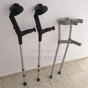 Photo - Lightweight Elbow Crutches部古reliable Support During Recovery凶¶Crutches
