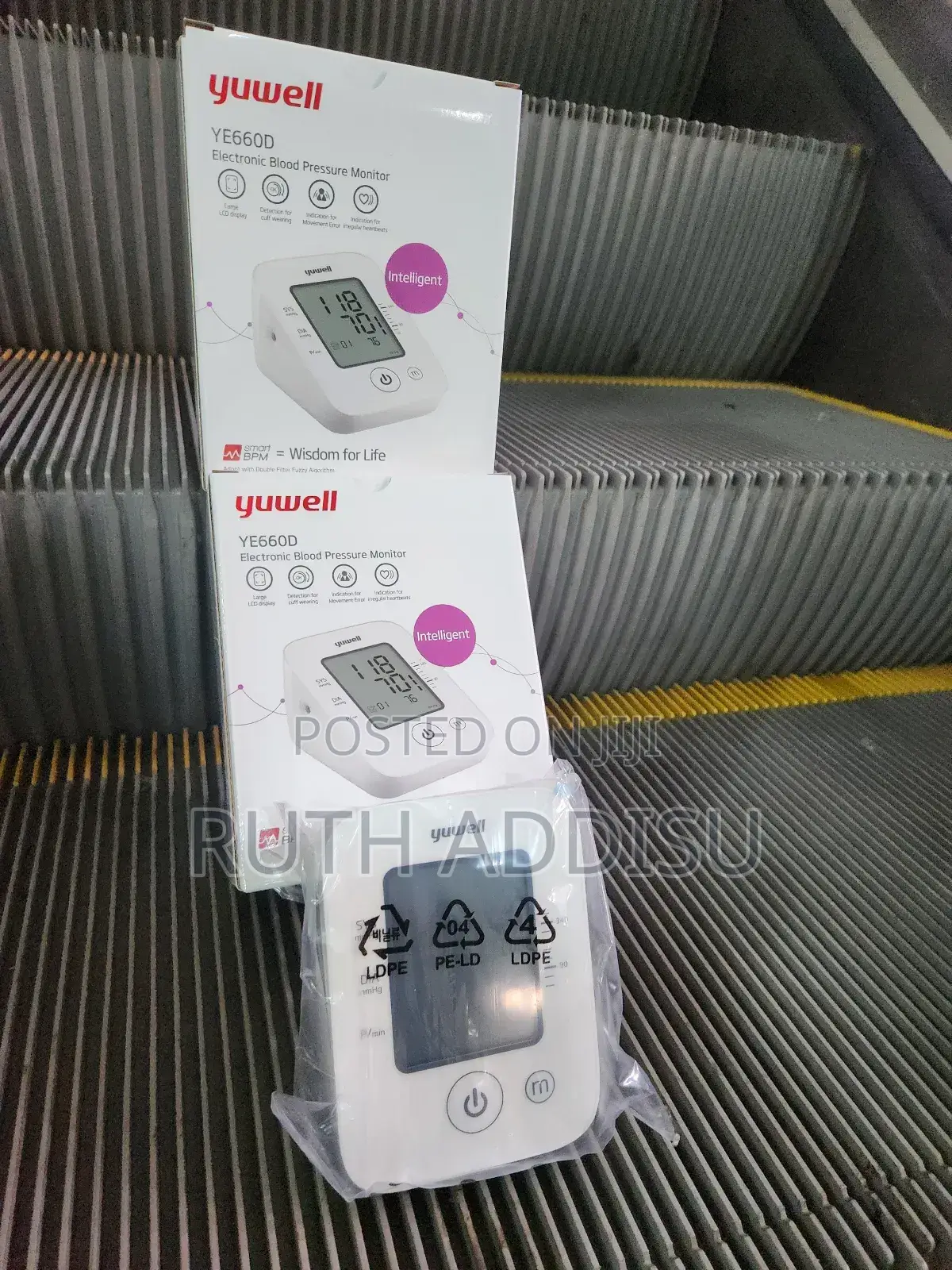 Yuwell Medical Blood Pressuer Monitor麵包digital Bp Monitor鳵了bp Medical