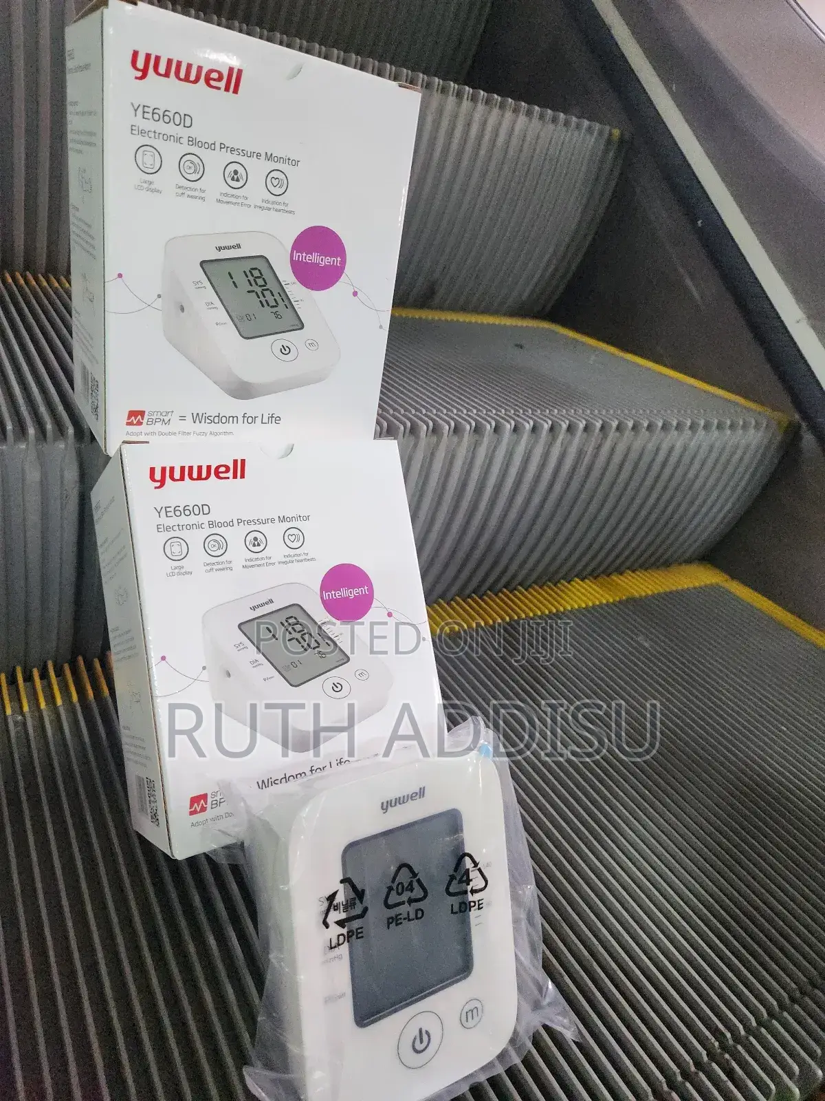 Blood Pressuer Monitor老師digital Yuwell Blood Pressuer Monitor New