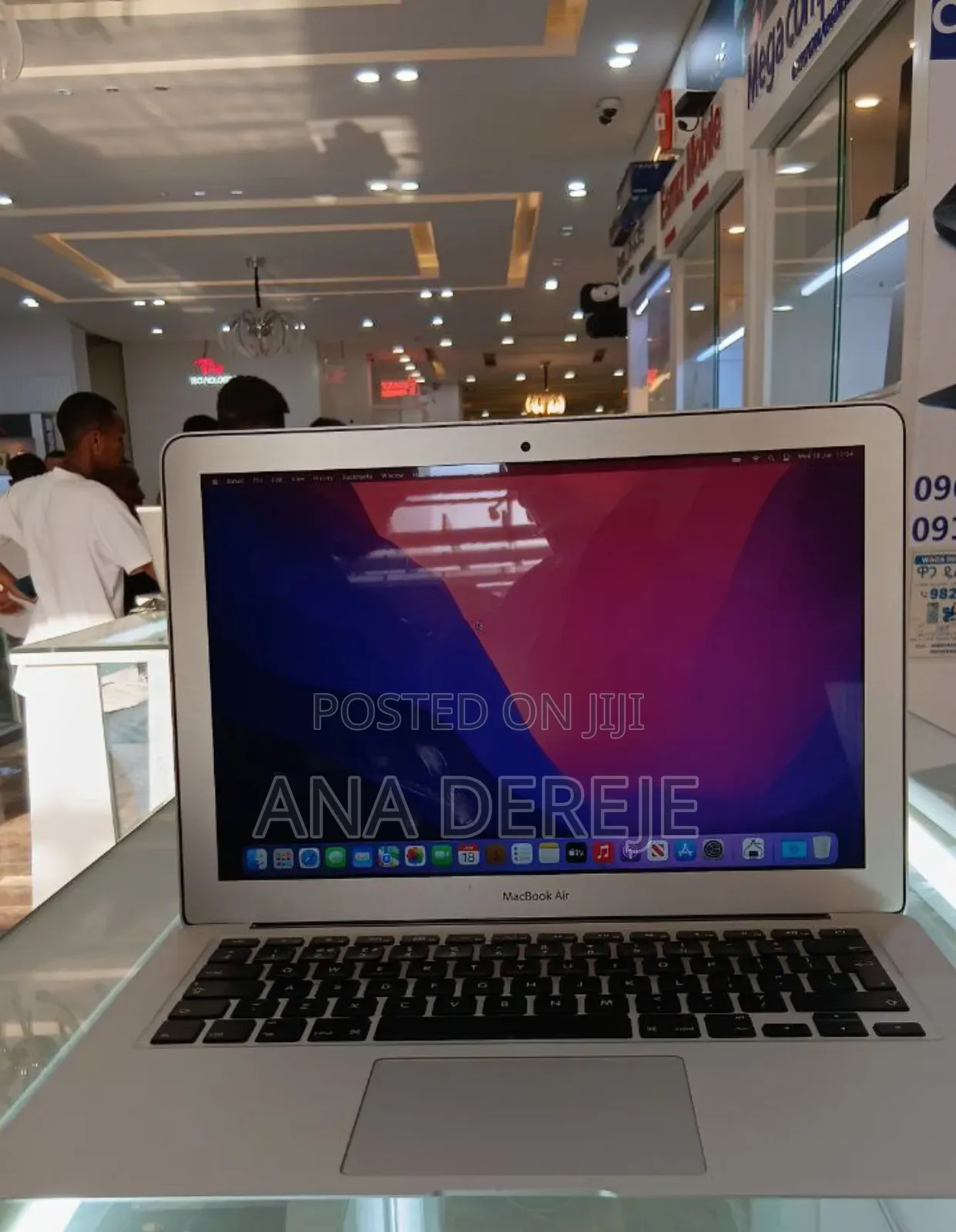 New Laptop Apple MacBook Air 2017 16GB Intel Core I7 SSD 256GB