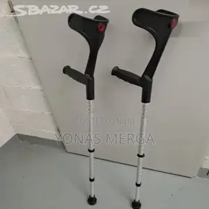 Photo - Walking Crutches画 Elbow Sticks ፭爻for Walking Supports (Made in India)