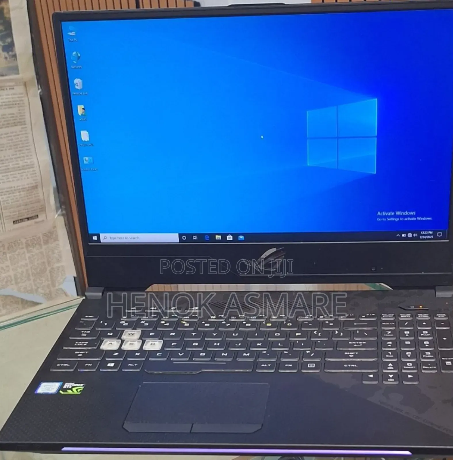 New Laptop Asus ROG Strix G15 16GB Intel Core I7 SSD 1T