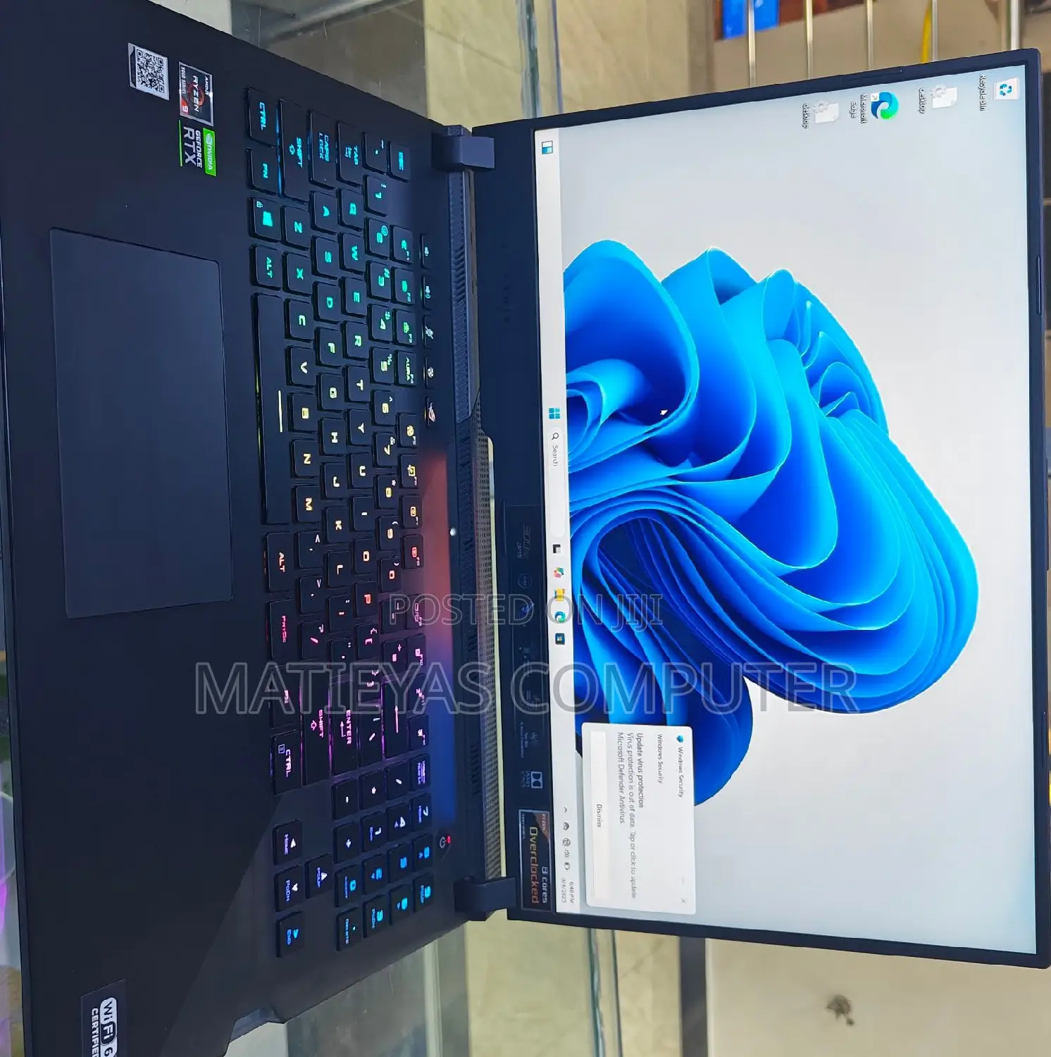 New Laptop Asus ROG Strix G15 16GB AMD Ryzen 9 SSD 512GB