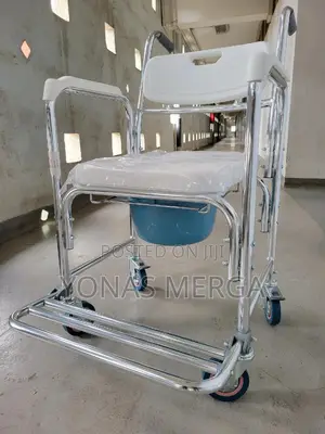 Photo - Toilet Chair会畾material Load-Bearing the Wheelchair蟒፭shower-Wheelchair