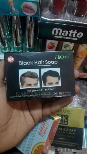 Photo - Black Hair Soap
