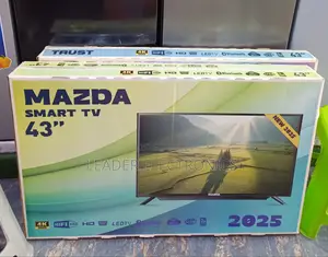 Photo - Cinema at Home! Mazda 43'' Smart Android Double Glass Tv”