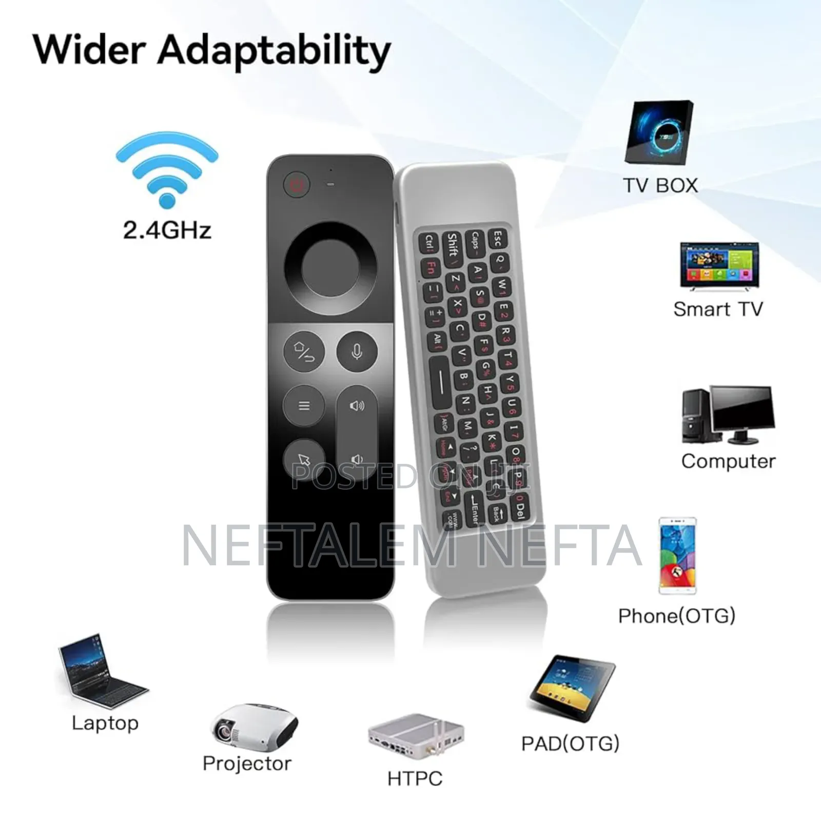 W3 Air Mouse Remote Control