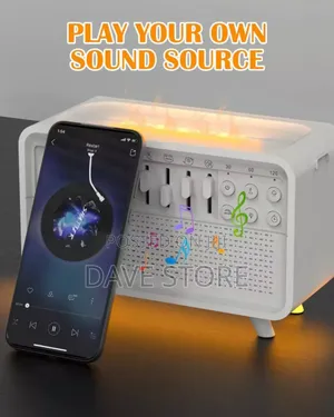 Photo - 3-in-1 White Noise Machine With Humidifier Speaker