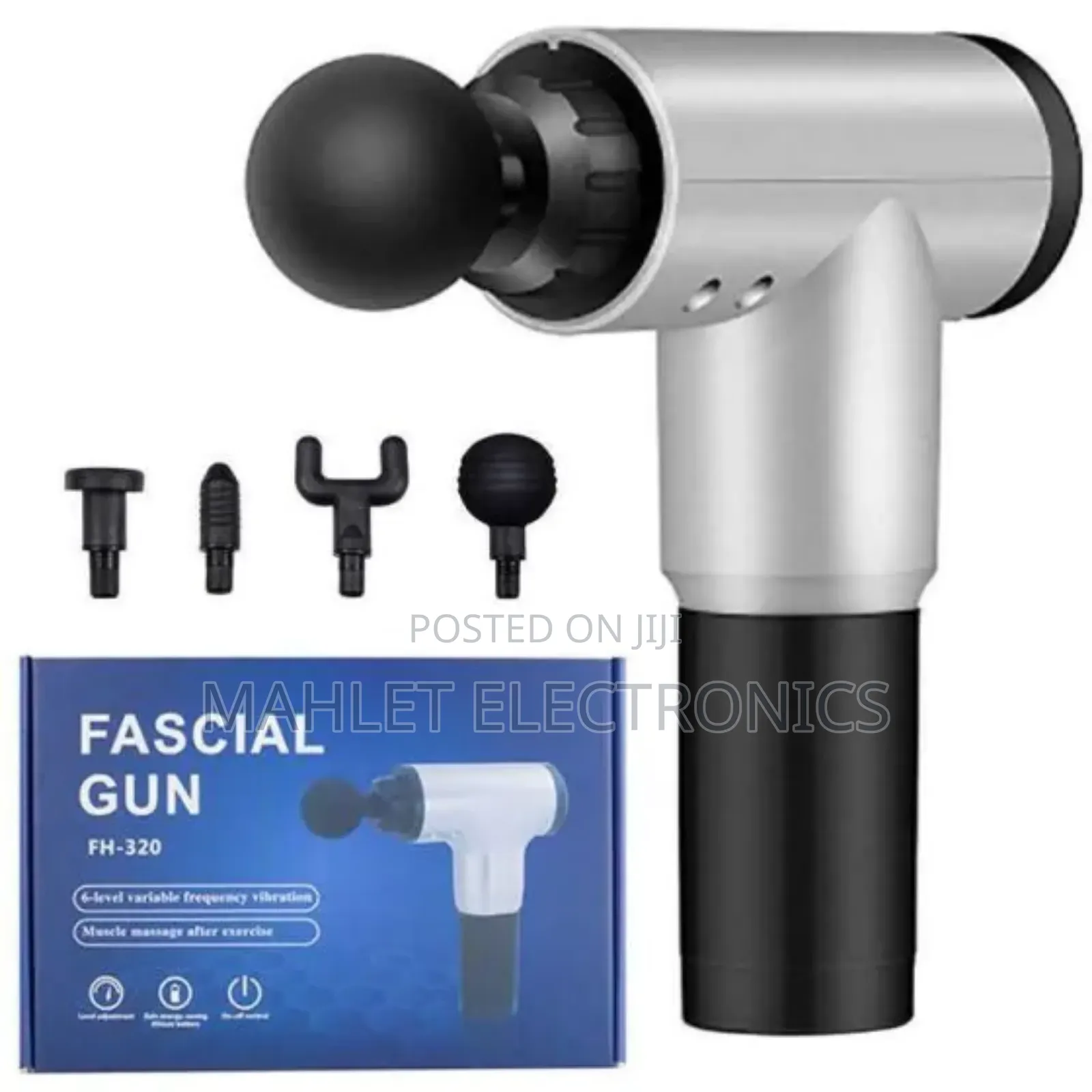 የማሳጅ ማሽን Fascial Gun Massager Rechargable ለጡንቻ ህመም ፈዋሽ