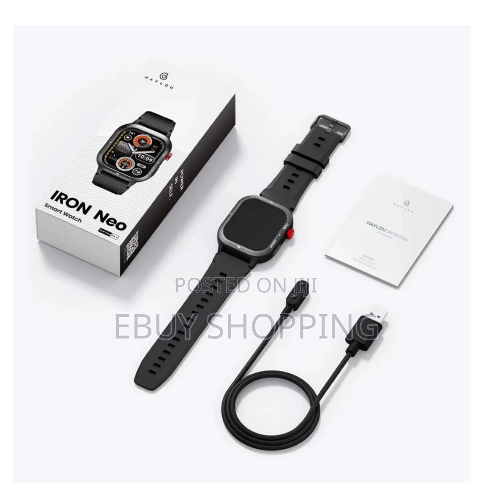 Stay Connected With the Haylou Iron Neo Smartwatch