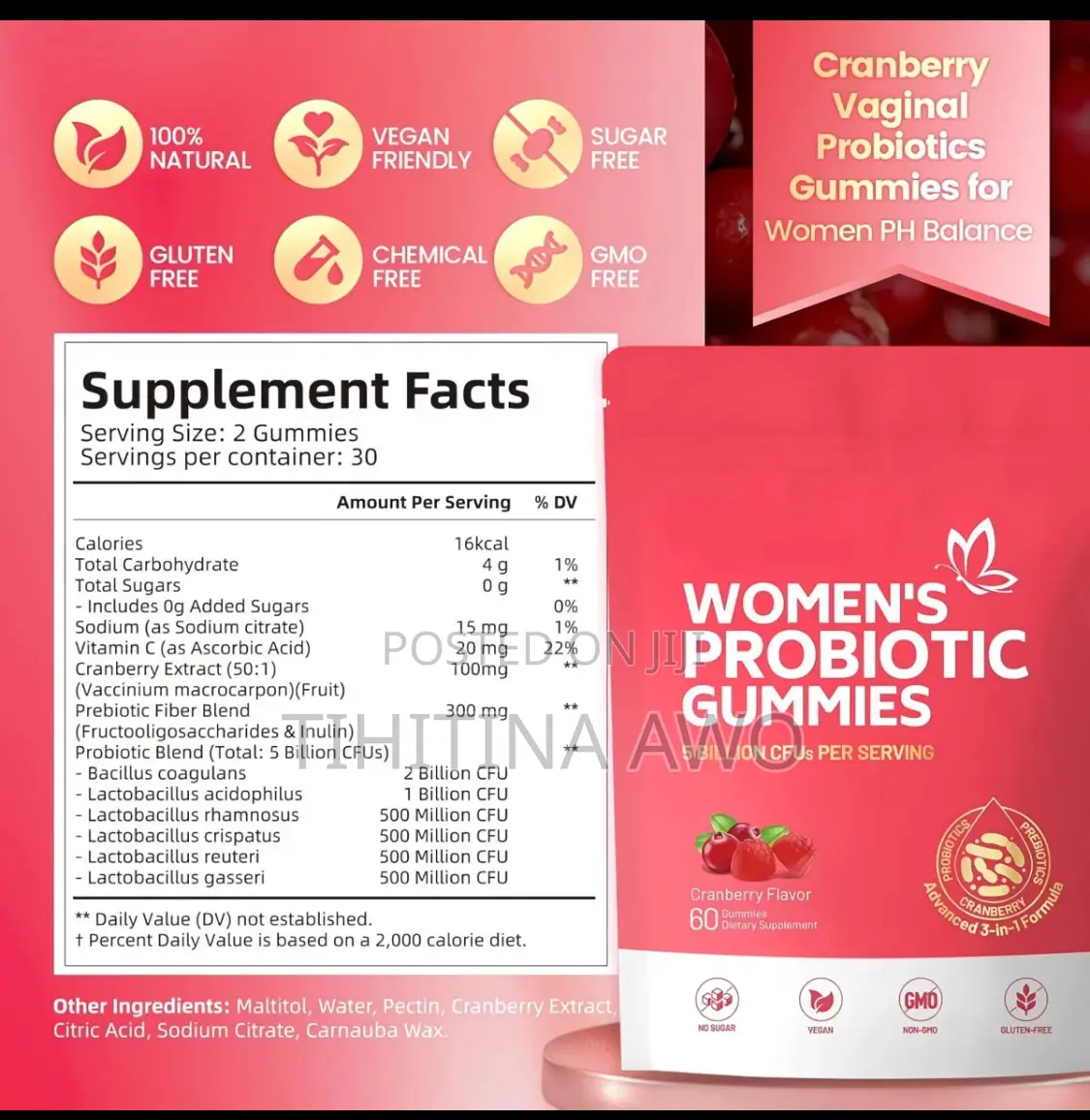 Women Probiotic Gummy