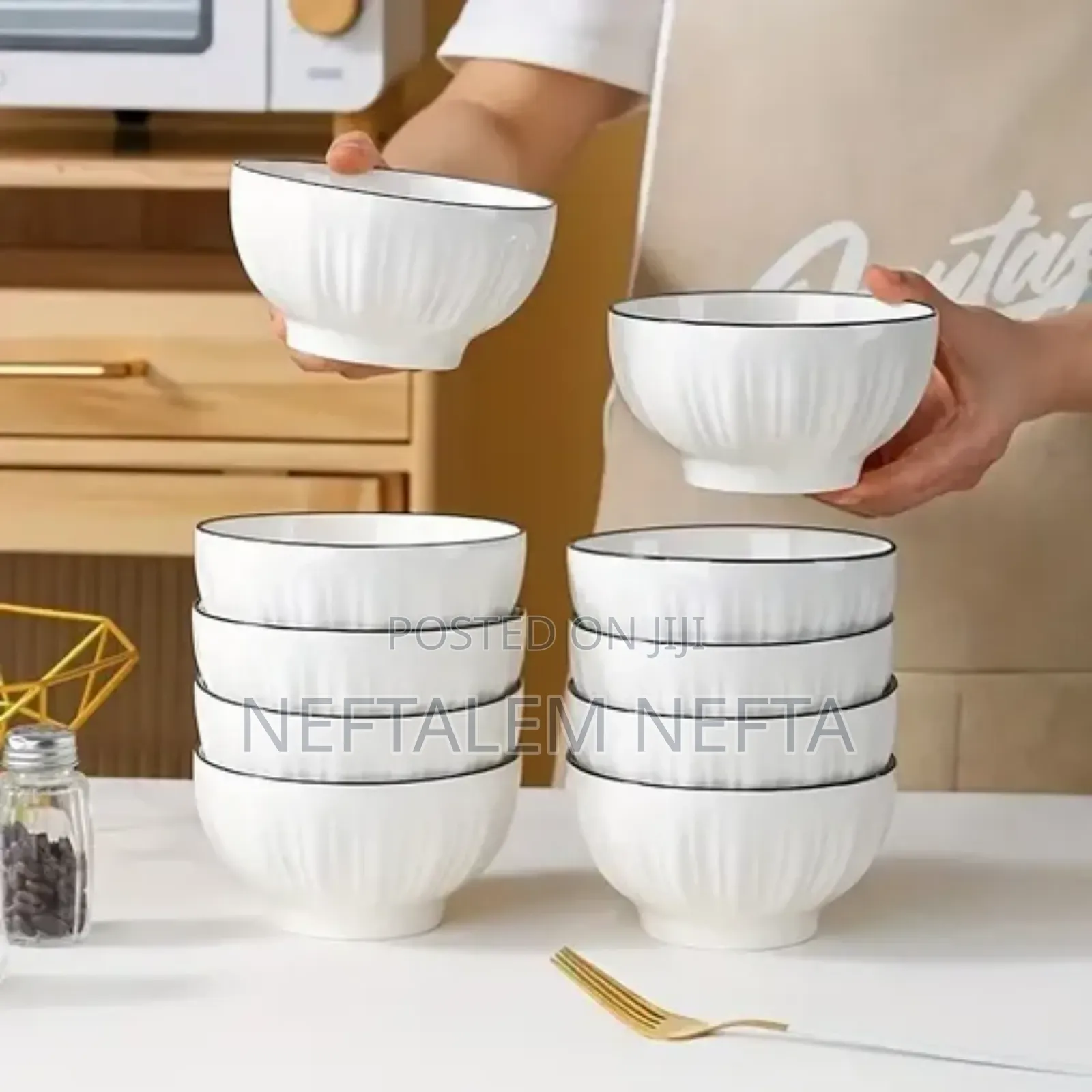 Ceramic Soup And Porridge Bowl