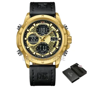 Photo - Naviforce Golden-Dial Watch