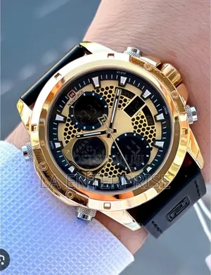 Naviforce Golden-Dial Watch