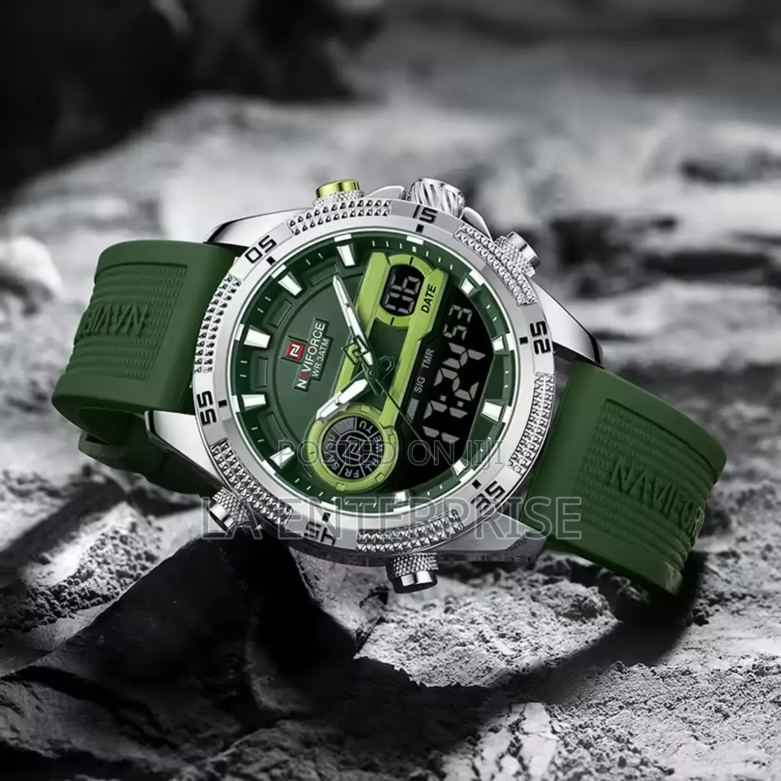 Naviforce Green Watxh