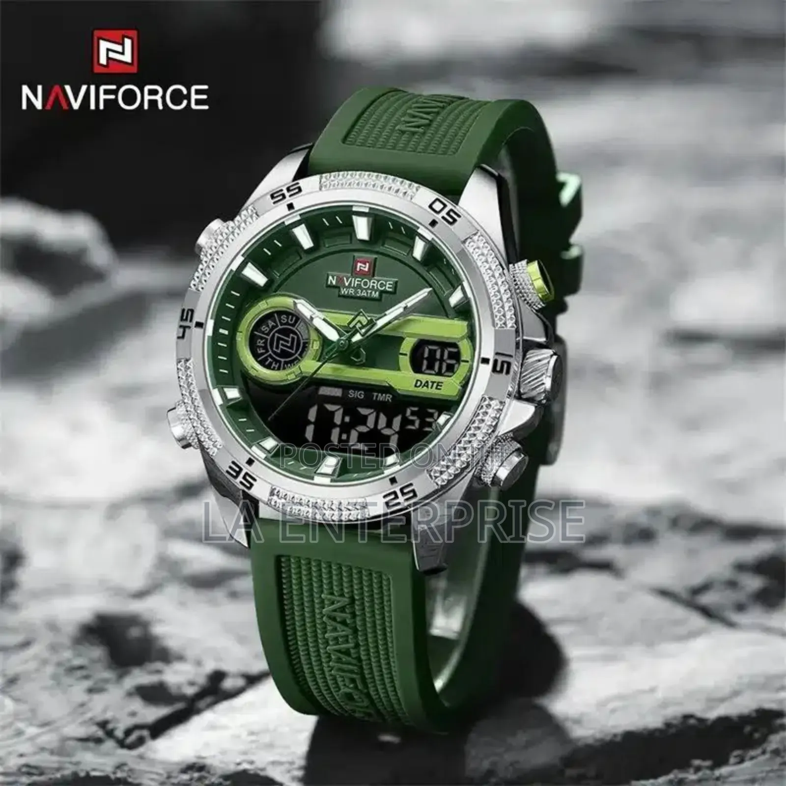Naviforce Green Watxh