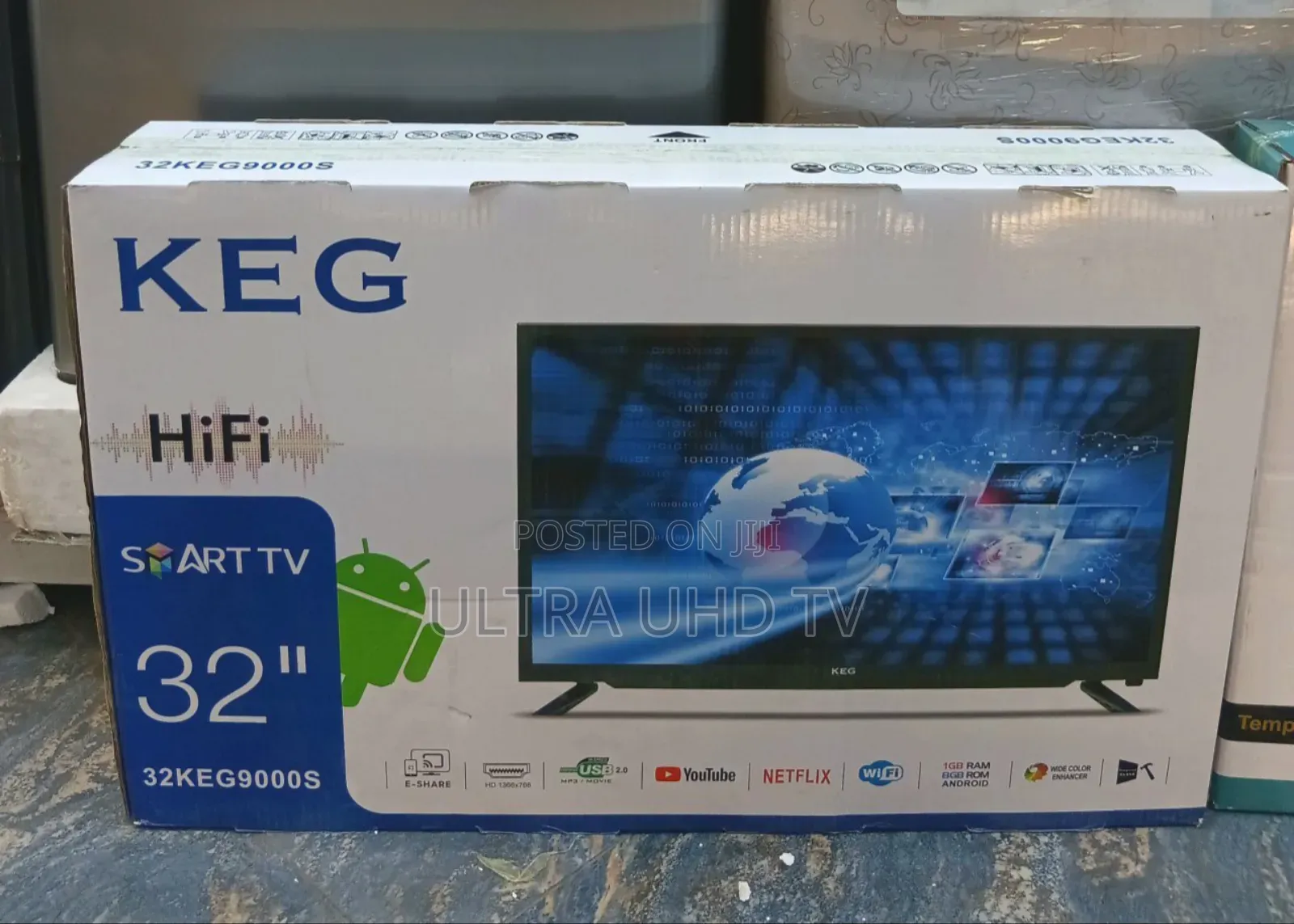 Keg Smart Android 32 Inch Tv