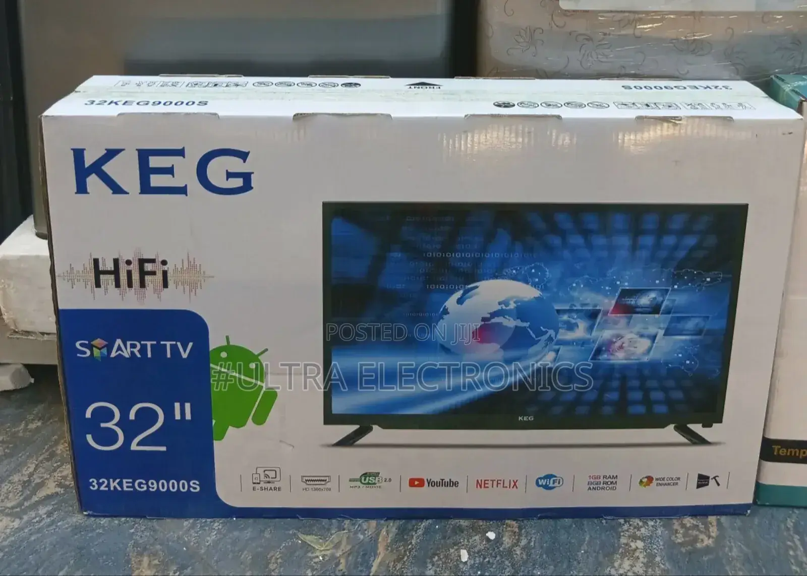 Keg Smart Android 32 Inch Tv